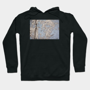 Damaged & painted concrete texture Hoodie